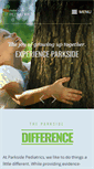 Mobile Screenshot of parksidepediatrics.com